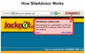SiteAdvisor - náhled