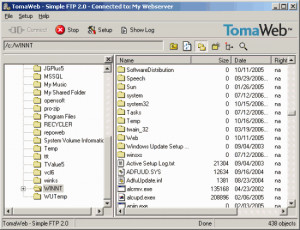 Simple FTP - náhled