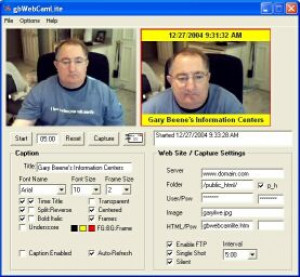 gbWebCamLite - náhled