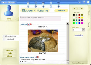 Smart Blogger - náhled