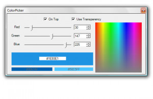 LN3GS ColorPicker - náhled