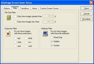 AnyImage Screen Saver - náhled