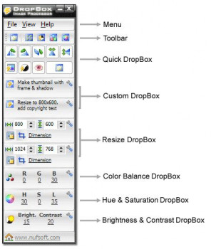 DropBox Image Processor - náhled