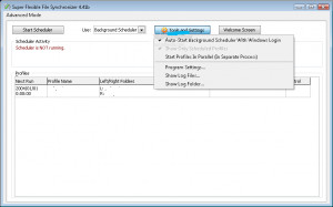 Super Flexible File Synchronizer - náhled