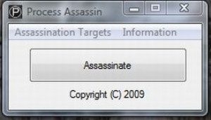Process Assassin - náhled