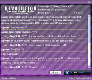 Radio Revolution Player - náhled