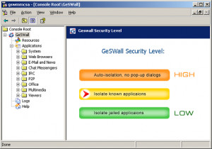 GeSWall - náhled