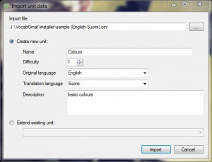 VocabOmat - náhled