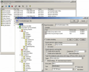 DFIncBackup - náhled