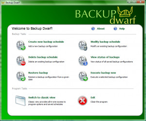 Backup Dwarf - náhled