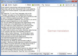 Free Language Translator - náhled