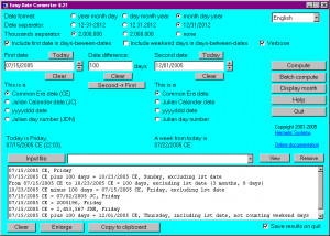 Easy Date Converter - náhled