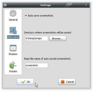 QuickScreenShots - náhled