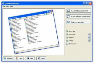 QuickScreenShots - náhled