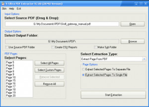 S-Ultra PDF Extractor - náhled