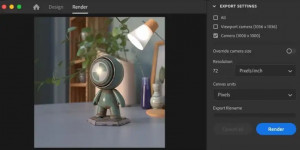 Adobe Substance 3D Stager - náhled