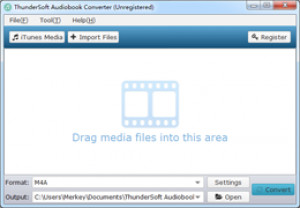 ThunderSoft Audiobook Converter - náhled