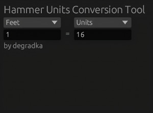 Hammer Units Conversion Tool - náhled