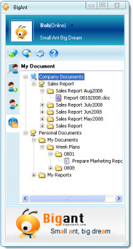 BigAnt Messenger for Enterprise - náhled