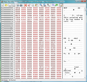 Magic HEX Editor - náhled