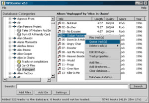 MP3Center - náhled