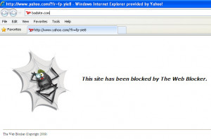 The Web Blocker - náhled