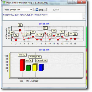HSLAB Ping - náhled