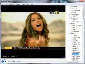 InternetTV - náhled