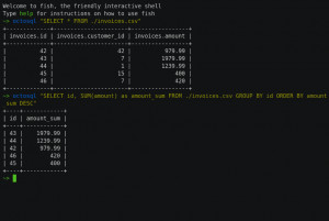 OctoSQL - náhled