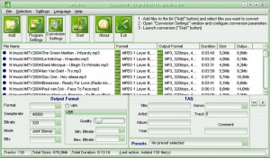 4Musics WMA to MP3 Converter - náhled
