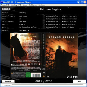 AtonDVD - náhled