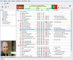 Quick Radio Player - náhled