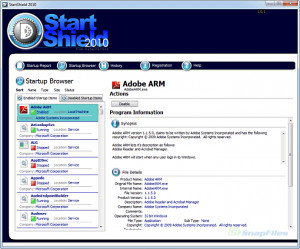 StartShield - náhled