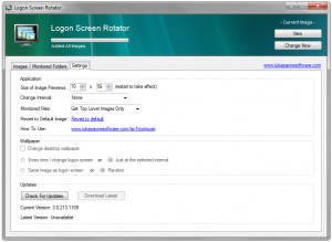 Logon Screen Rotator - náhled