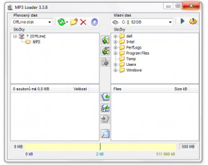 MP3 Loader - náhled