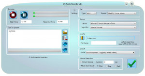 MC Audio Recorder - náhled