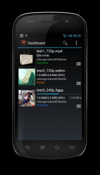 YouTubeDownloader for Android - náhled