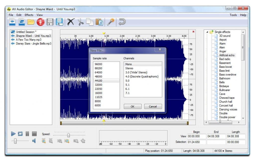 sound forge pro vs audacity