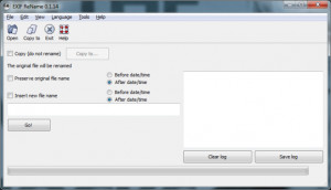 EXIF ReName - náhled