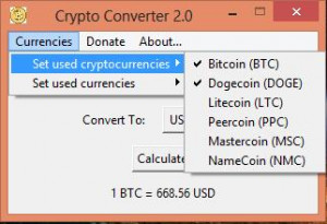 Crypto Converter - náhled