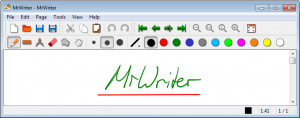 MrWriter - náhled