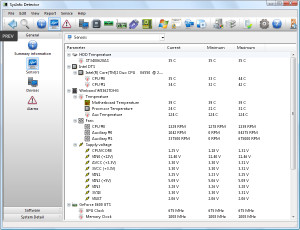 SysInfo Detector - náhled