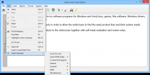 Atom Imp Text Editor - náhled