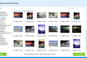 4Videosoft iOS Data Recovery - náhled