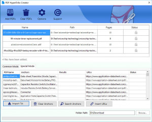 PDF Hyperlink Creator - náhled