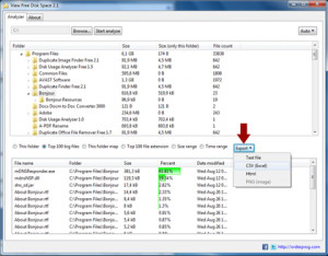View Free Disk Space - náhled