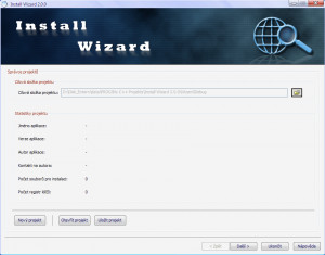 Install Wizard - náhled