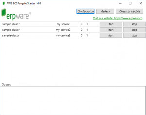 AWS Fargate Starter - náhled