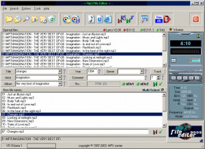 MP3 File Editor - náhled