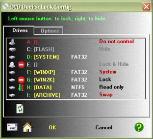 DVD Device Lock - náhled